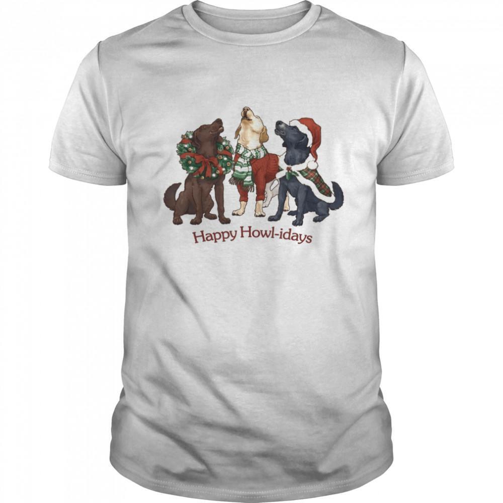 Happy Howlidays Merry Christmas Shirt